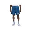 Essentials Letter Print Bequeme Schnür-Freizeitshorts Herrenshorts Industrielles Blau FQ4565-457