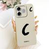 For Honor 600 Lite 5G Honor600 Lucky Initial Letter Phone Case For Honor 600 600Lite Soft Silicone Shockproof Cases Bumpers
