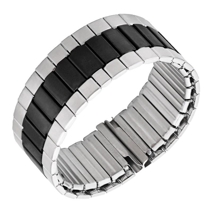 

Stainless steel elastic retractable metal watch band compatible with Huawei watch2 proGlorymagicWatch band22mmMale 22mm-S