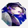 1pc Outdoor Umbrella with Anime Character Design - Automatic Opening/Closing, Portable 3-Fold Design, 8-Bone Iron Frame - Perfect Gift for Fans,