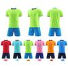 Ensemble maillot de football pour enfants, garçons et filles, manches courtes, imprimé, pour les camps d'entraînement et les compétitions, élèves du primaire et du secondaire.