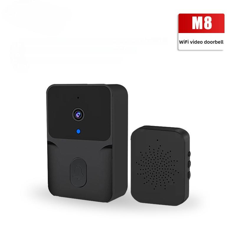 M8 Intelligent Visual Doorbell Household Wireless Remote Video Intercom Door Bell HD Night Vision Security Camera