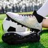 Chuteiras de futebol masculinas, chuteiras respiráveis para adolescentes, chuteiras profissionais de futebol TF/FG, tênis adulto masculino, tamanho 35-45