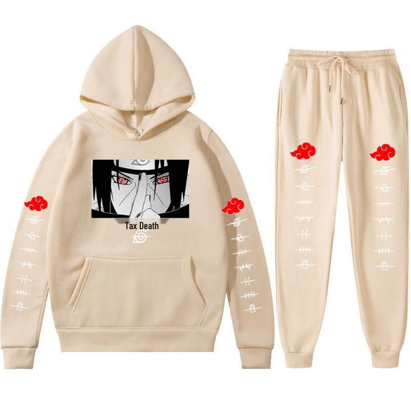 Naruto 2025 Uchiha Itachi Hoodie & Pants Set for Men & Women