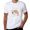 Just A Girl Who Loves English Bulldogs Cute Bulldog Drawing English Bulldog Lovers Girls Gift TShirt