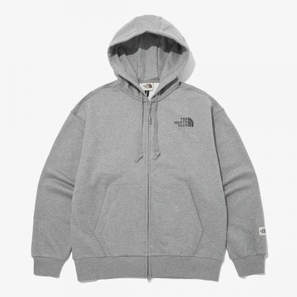 [north Face Official] Nj5jp51j White Label Bonnie Zip Up MELANGE GREY/092