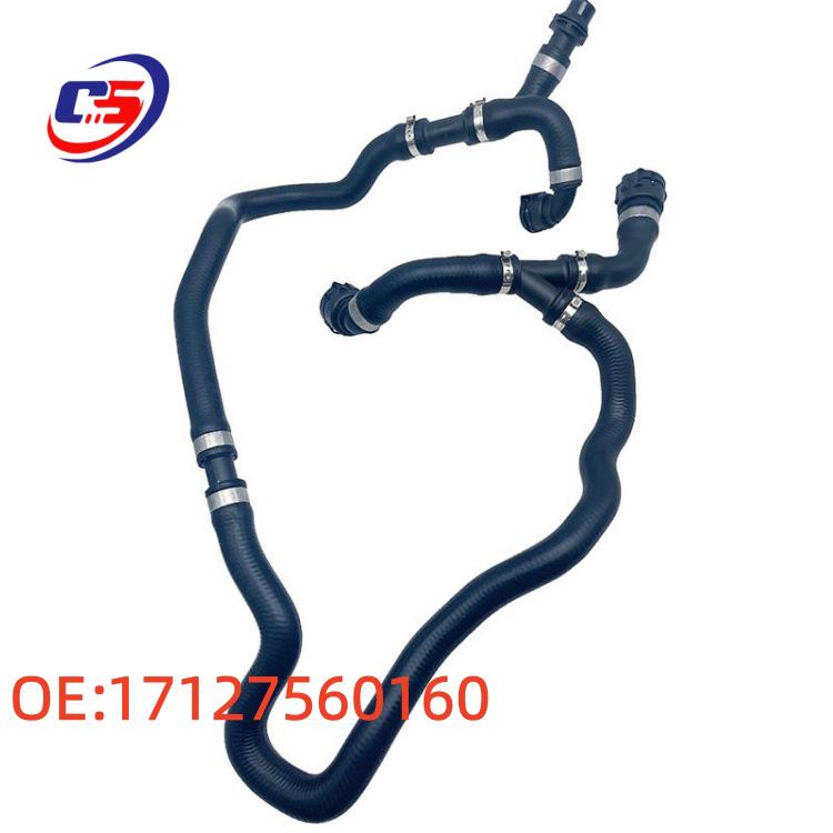 Compatible BMW E60/E61/E63 Coolant Radiator Water Hose 17127560160