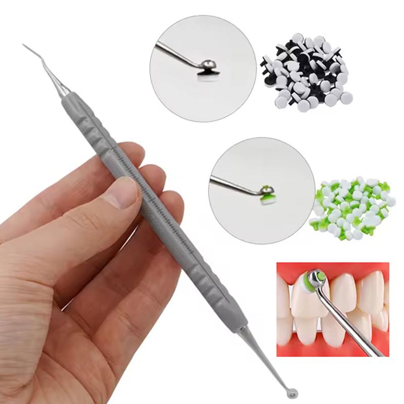 Zahnärztliche Harzfüllung Formwerkzeuge Veneer Schaumstoffpolster Komposit Harz Spatel Griff Set Schnell Zahnmedizin Instrument Zahnärztliche Werkzeuge
