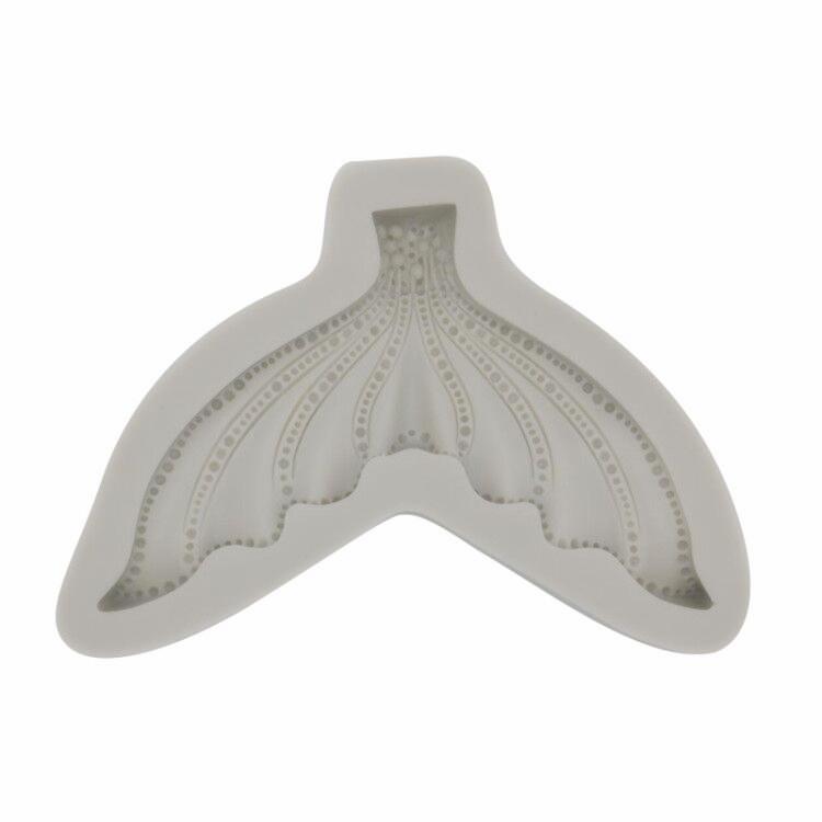 Fondant Mermaid Tail Shape Silicone Mold Fondant Baking Tool Chocolate Cake Decoration Mold