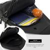 Waterproof Men Chest Bag Large Capacity Running Phone Bag Solid Color Chest Pack  Running Cycling