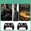 Superbe Sticker Black Myth Wukong Ps5 Slim Couverture Complète Pour Console Et Manette Ps5
