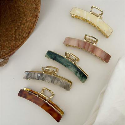 New Geometric Square Hair Clip Headwear Accessories for Women Girls Hair Claw Clips