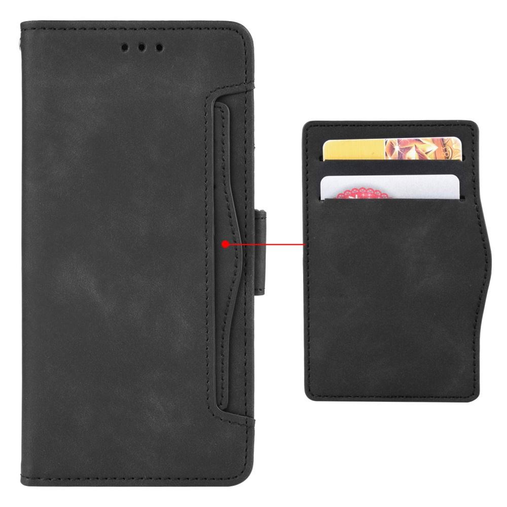 Flip Case for Google Pixel 8A, Card Slot, Black