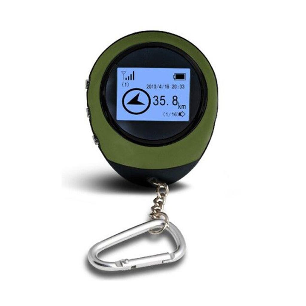 Handheld Mini GPS Tracker Navigation Receiver Logger Rechargeable Location Finder With Compass For Traveler Mount Sports