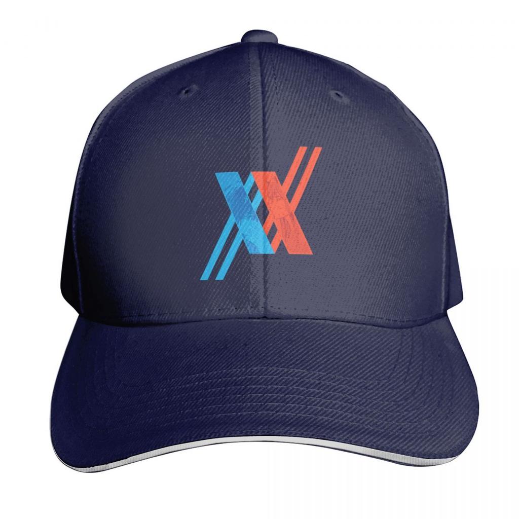 Darling in The FranXX Logo Hiro and Zero Two () Baseball Cap Luxury Cap cute Snapback Cap Dropshipping Unisexs Luxury Womens