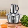 Electric Meat Grinder 5L Stainless Steel Food Processor Multifunctional Kitchen Vegetable Slicers with Nonslip Base