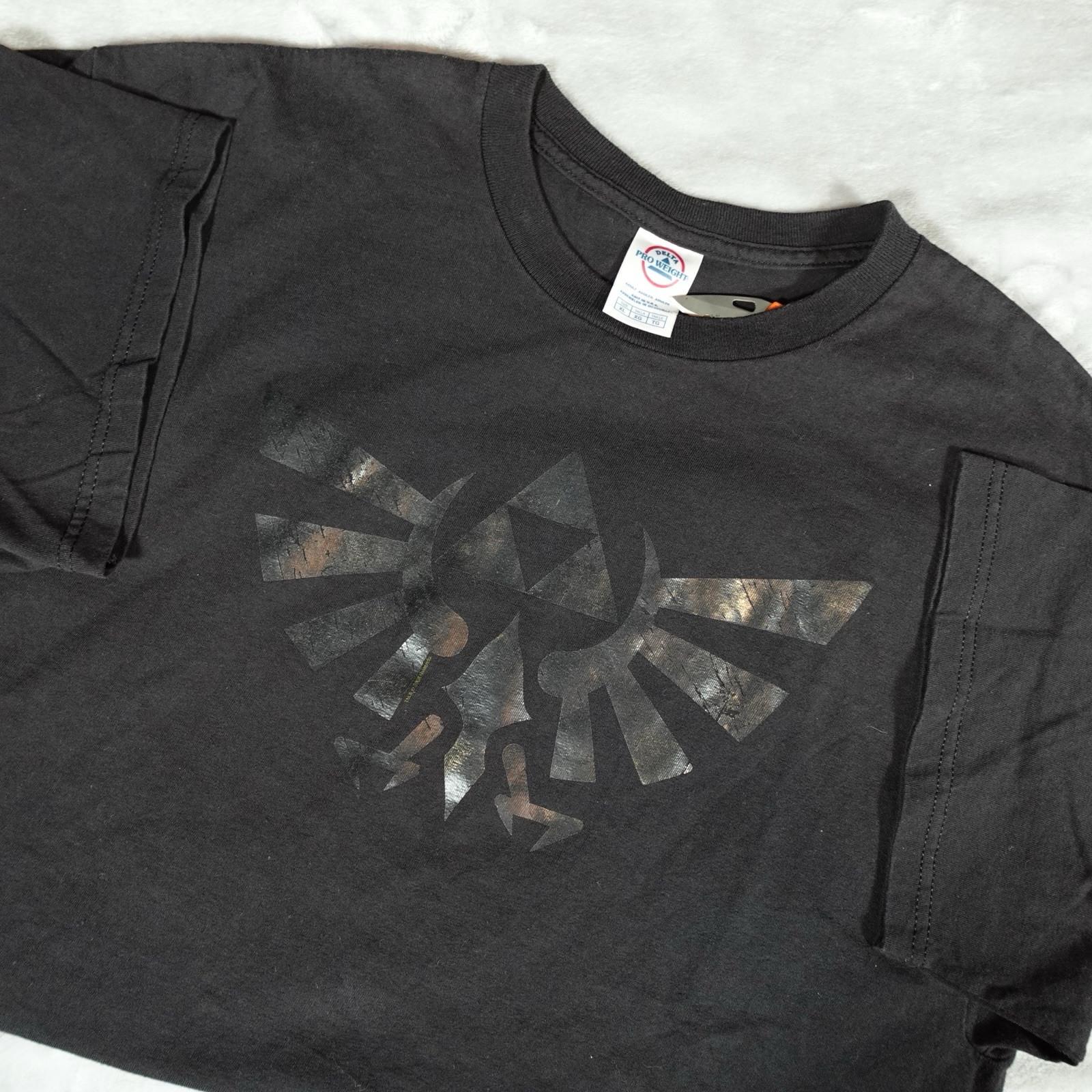 Legend Of Zelda Twilight Princess T Mens XL Slim Fit Gaming Black Y2K Unisex T-Shirt XXL