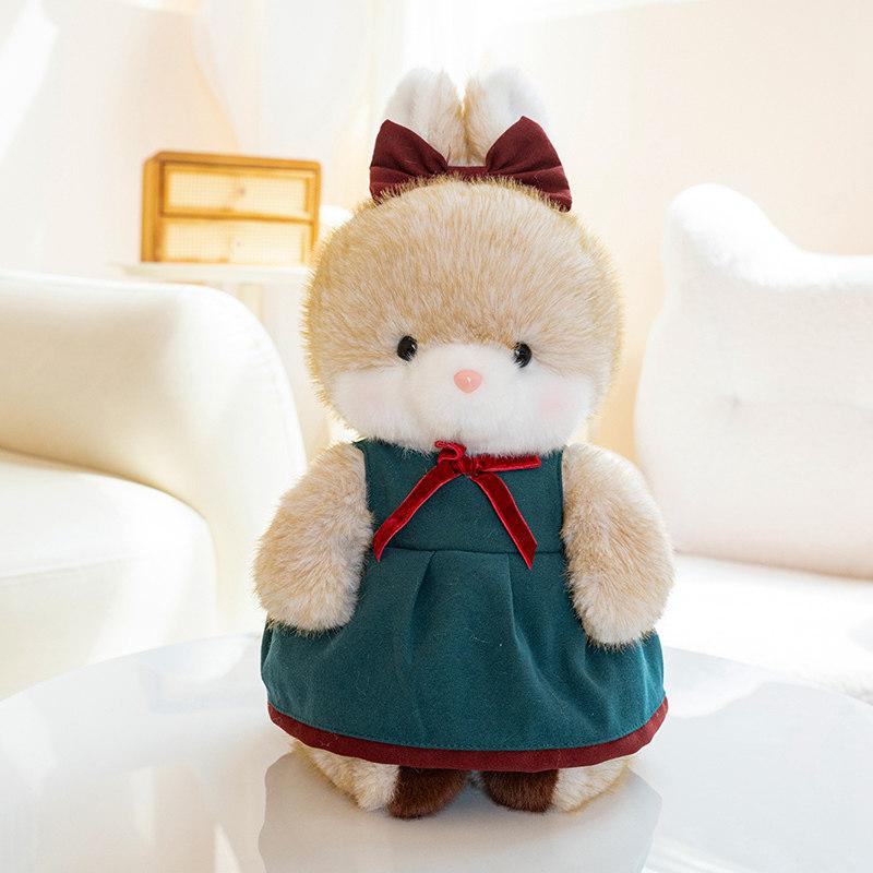 Plush Sheep And Dog Pair With Pp Cotton Filling For Gift And Collection