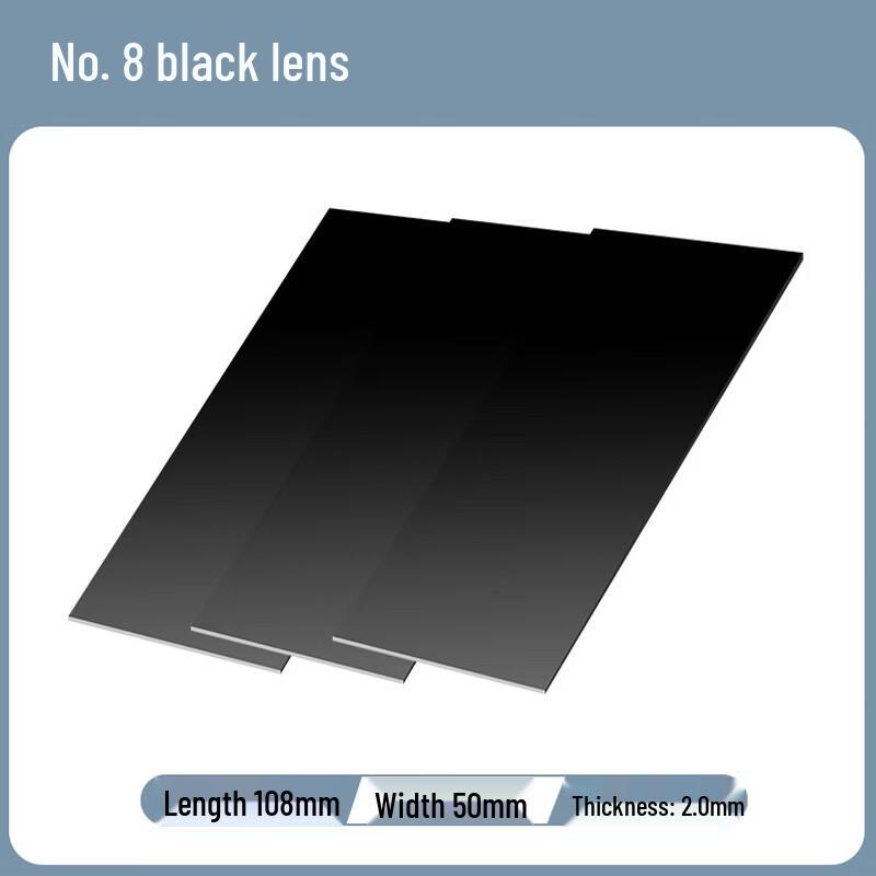 Gongming Black Glass Filter Plates