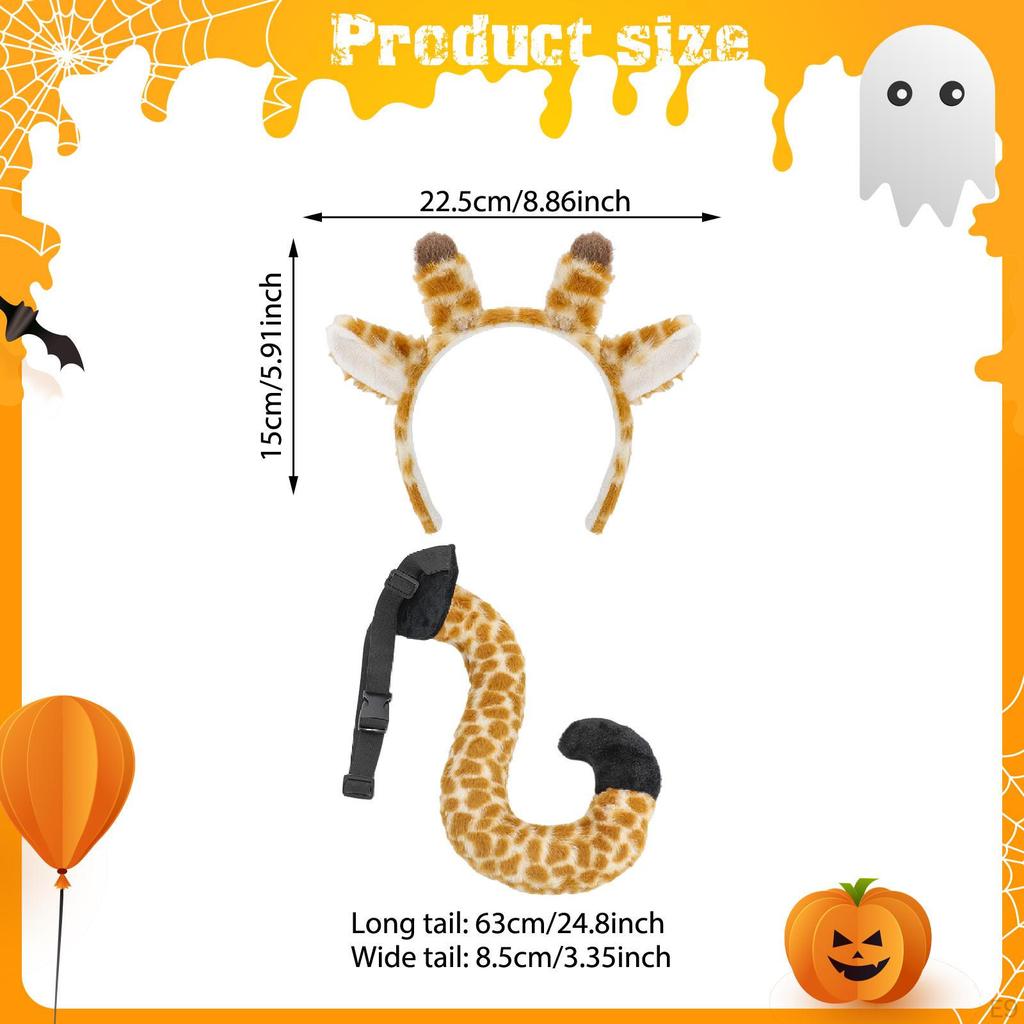 Tierohren und Schwanz Set für Rollenspiele, Jahr, Modenschauen