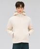 Chasecult Unisex Polar Fleece Boa Bonded Zip-Up Hoodie - Ivory