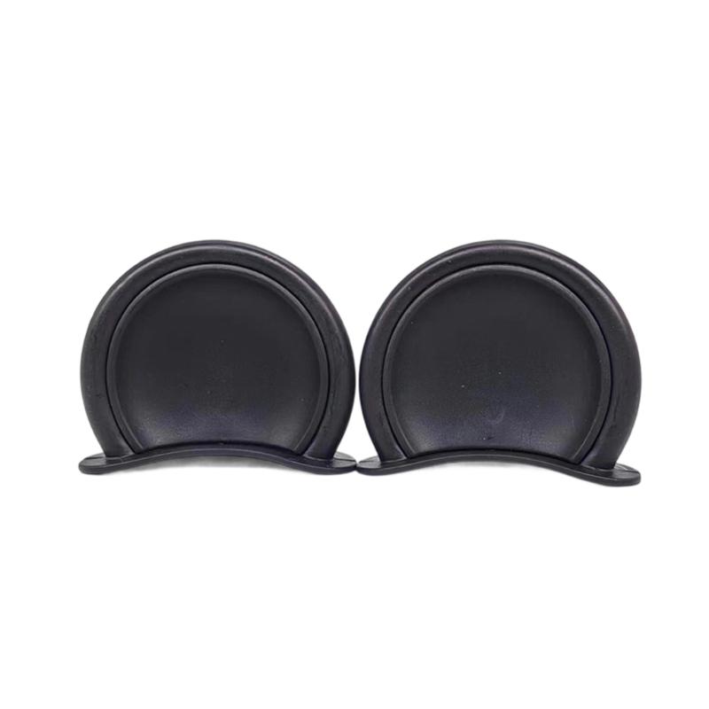 Motorbike Helmet Decoration Cute Bear Ear Attachments Lightweight Plastic Accessory No Tools Installation Required 2pcs