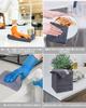 HOMEXCEL Microfiber 12 Dish Dish Cloth Wiping Wash Kitchen X Cloth, Pieces, Cloth, (Dish Cloth/Car Towel/Desk Wipe), Cloth, Approx. 29.21 29.21cm