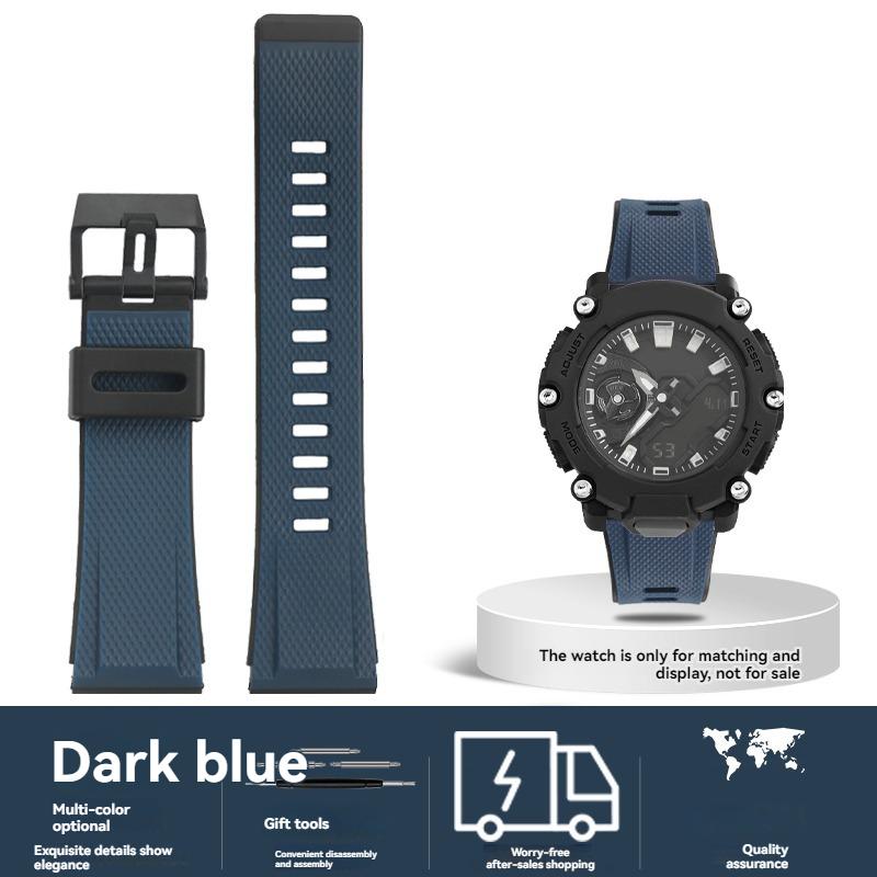 

Для часов CASIO Серии GA-2000 GA2000 GA-2200 PRG-600 prg-650 PRW-6600 Браслет Мягкий Силиконовый Резиновый Оранжевый 24 мм 24mm-width темно-синий