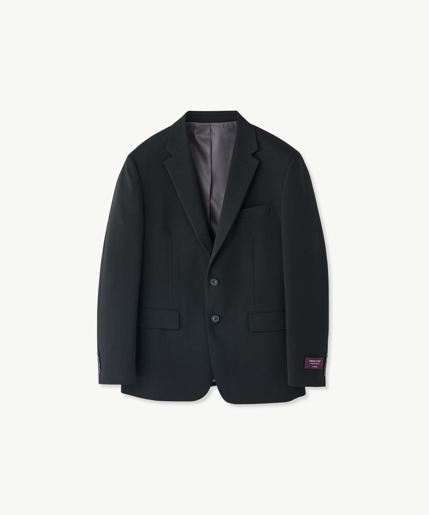 Stco [Four Seasons] Tech-Poly Four-Way Stretch Essential Suit Set_Black (Classic Fit)_Ssjwz51Set
