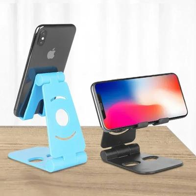 Soporte de Escritorio Ajustable Multiángulo para Teléfono Perezoso Base Soporte Plegable para Teléfono Compatible con iPhone 17 16 15 14 13 12 Pro Max Xs