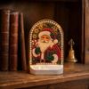 Festive Atmosphere Party Decor Christmas Pearl Light Ornaments for Holiday Home Decor, Acrylic LED Decorative Gifts Friends Lamp with Soft Glow