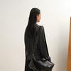 LESS 2025 Winter Cashmere Wool Blend Cardigan