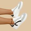 Large-sized Mesh Breathable White Sneakers for Women In The Summer of , New Lace-up Casual Shoes with Flat Boards