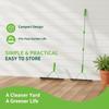 1Pcs Lawn Scarifying Thatching Rake Heavy Duty Garden Rake Head for Outdoor Yard Grass Descaling Weed Removal