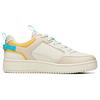 Anta Synthetic Leather Non-Slip Waterproof Low-Top Sneakers Men Sneakers White Gray 912228066-1