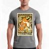 Revue L Ermitage By Paul Berthon 1897 French Artist Art Nouveau Lithograph Tshirt Summer Casual Cotton Tee Unisex Unisex Unisex