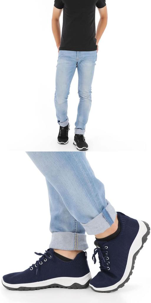 Radweather Herren Plateau-Sneakers, Laufschuhe, Beliebt und stilvoll zum Gehen, Spazierengehen, Pendeln und für die Schule