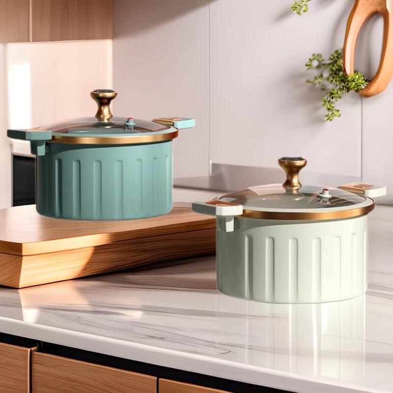 Multi-functional Enamel Roman Cooking Pot