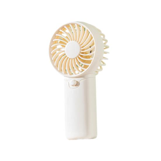 Kleine Ventilator Draagbare Handventilator met Veiligheidsbeschermhoes Lichtgewicht Mini Ventilator voor Kinderen En Reizen Eenvoudige Bediening Koelapparaat