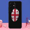 Georgia Flag Case For Samsung Galaxy S23 S24 Ultra S21 S22 Plus Note 20 Note 10 S8 S9 S10 S20 FE Cover