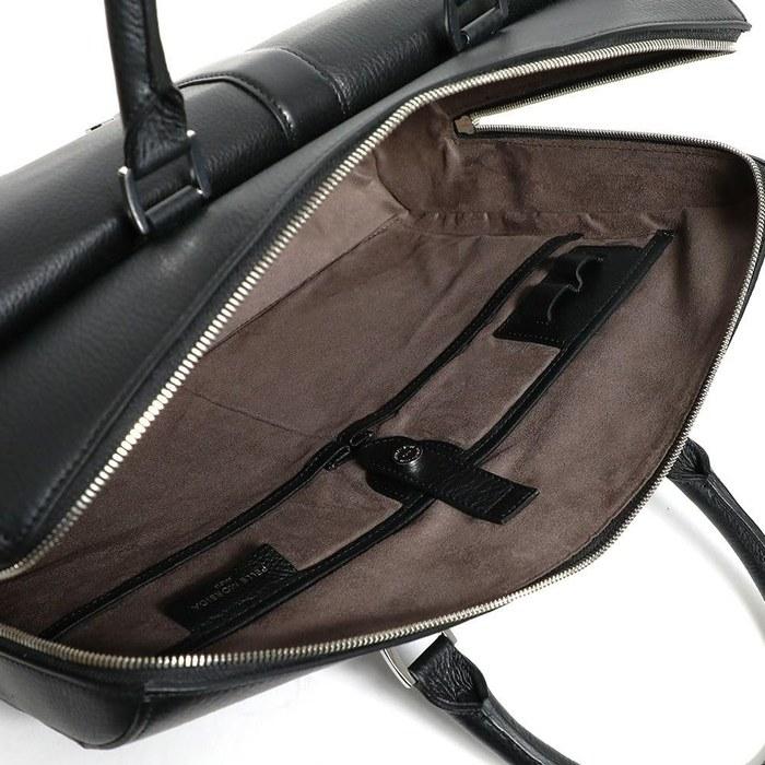 [Pelle Morbida] Maiden Voyage Briefcase HMB002A Black