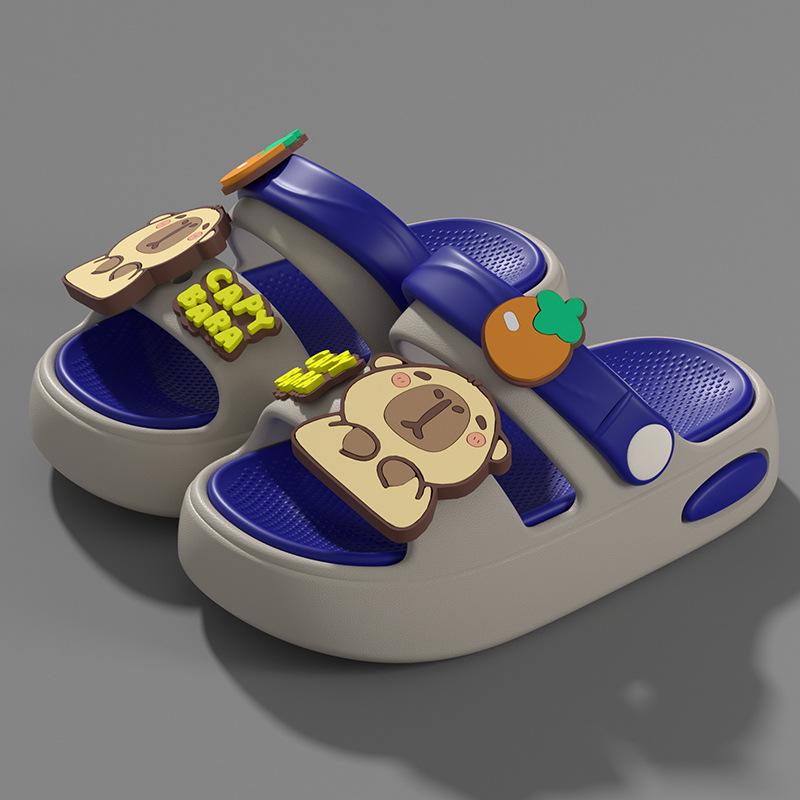 EVA Capybara Non-Slip Soft Sole Cartoon Sandals for Infant and Toddler Boys & Girls