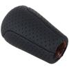 Mazda 3 06-12 gear shift knob BLACK ECO LEATHER 5 SPEED