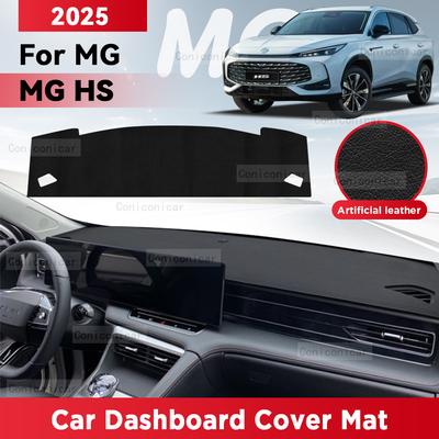 Für MG HS 2025 Auto Armaturenbrett Abdeckung Matte Sonnenschutz Pad Lichtschutz Matte Instrumenten Teppich Schutz Zubehör