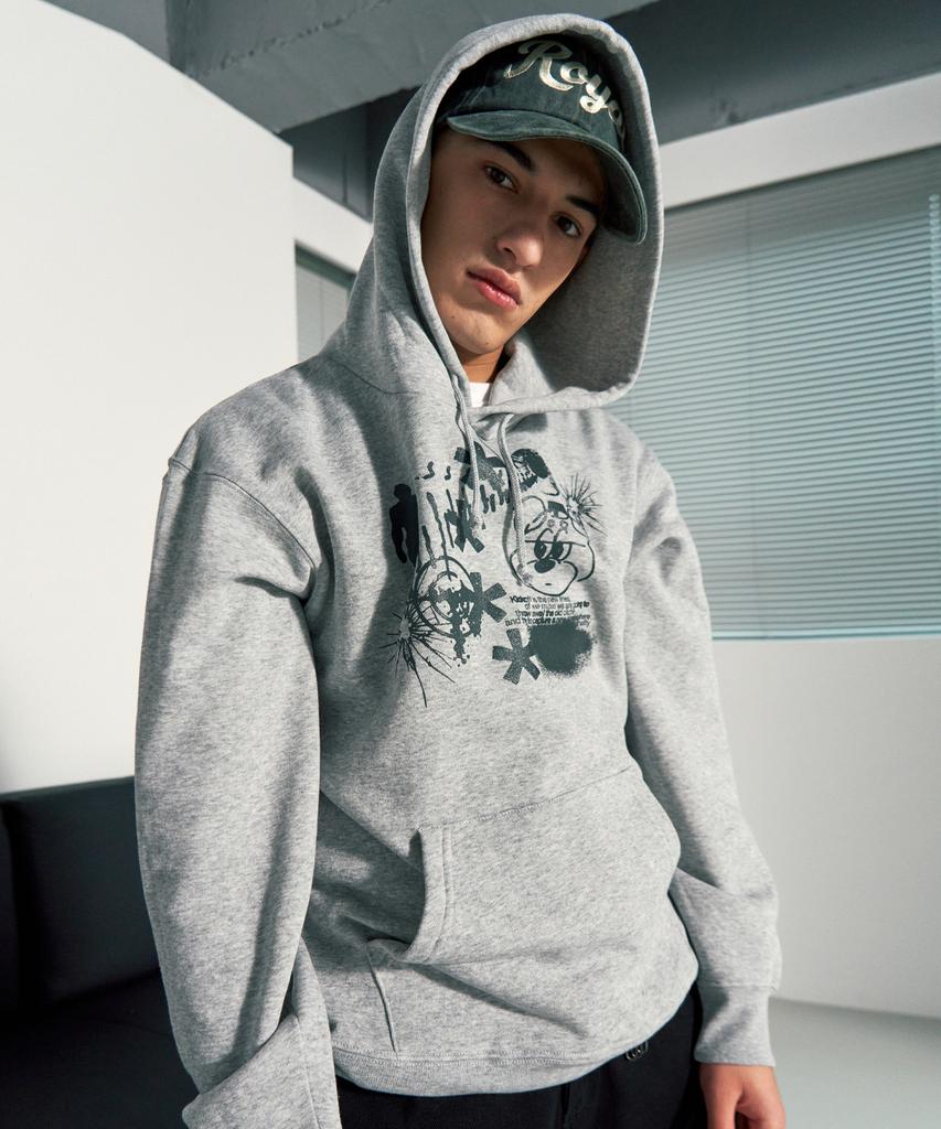 [2Pack] Broken Bear Oversized Hoodie