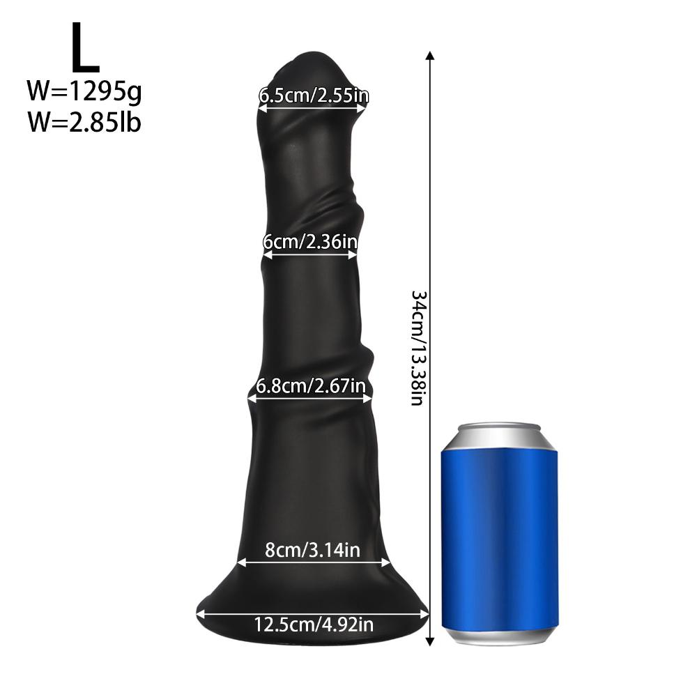 Alien Design Anal Sex Toy for Men, Realistic Anal Plug with Suction Cup for Prostate Massage and Beginner Anal Training