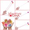 36 Pack  Sticky Hands Toys  Hearts Sticky Stretchy Toys
