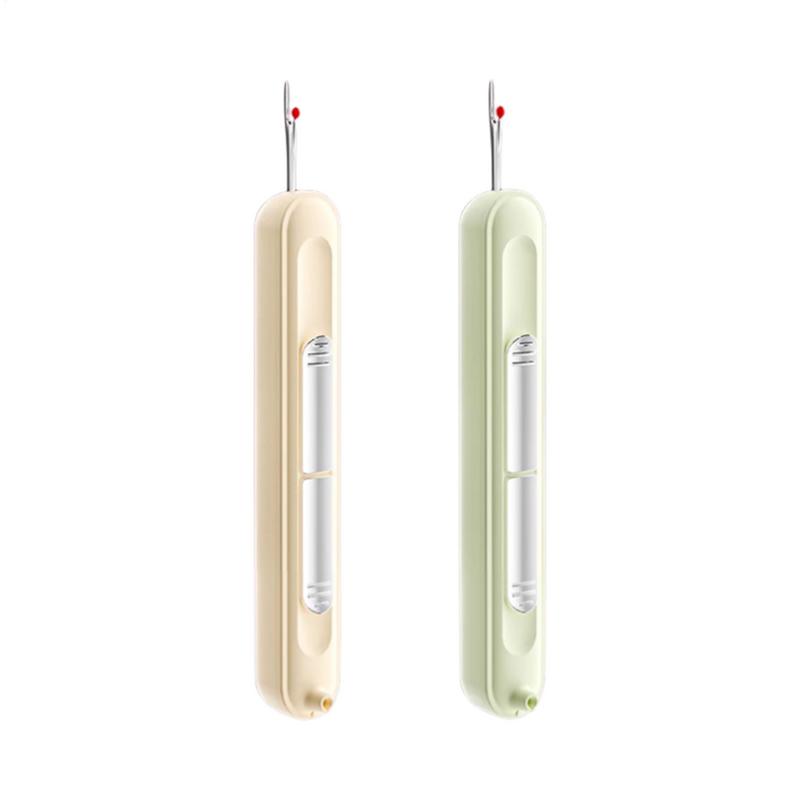 Seam Rippers for Sewing 2-in-1 Thread Remover Sewing Seam Ripper Tool Ergonomic Seam Ripper Thread Remover Tool Needle Threader