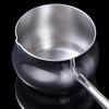 Thickened Oil Splashing Small Pot Special Flat Bottomed Pan Hot Oil Pan  Sauce Seasoning