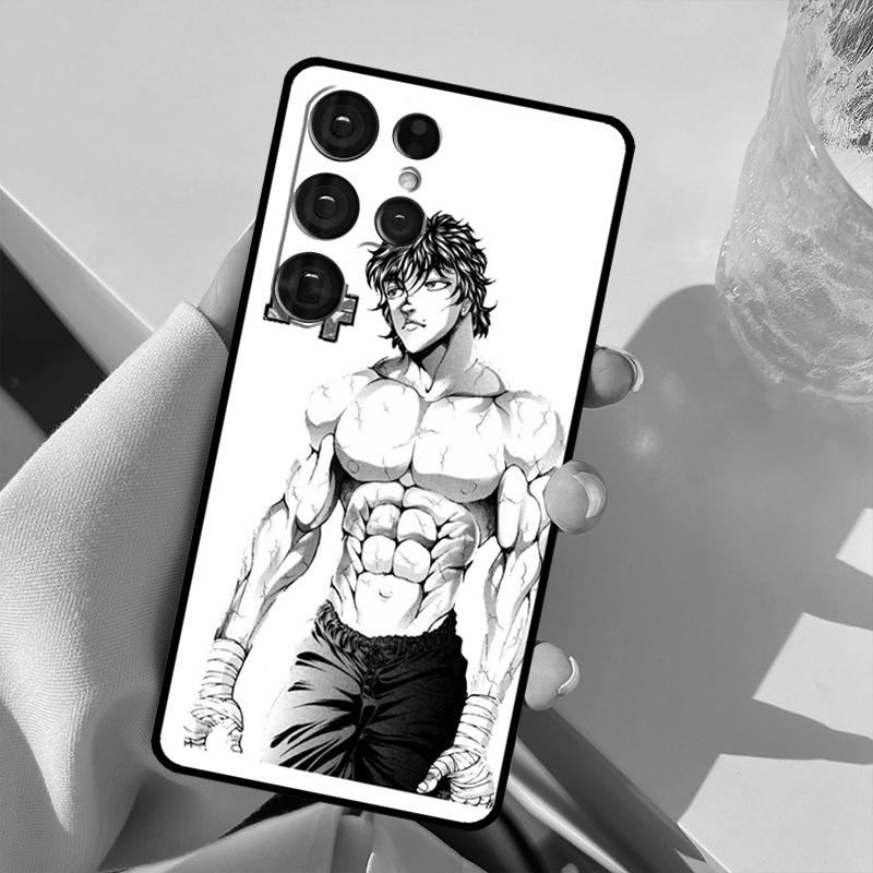 BAKI Hanma Yujiro Anime For Samsung Galaxy S22 Ultra S21 S20 FE S8 S9 S10 Note 10 Plus Note 20 Ultra Phone Case